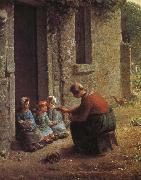 Jean Francois Millet Woman feeding the children china oil painting artist
